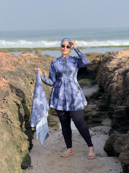 Burkini Midnight Pearl