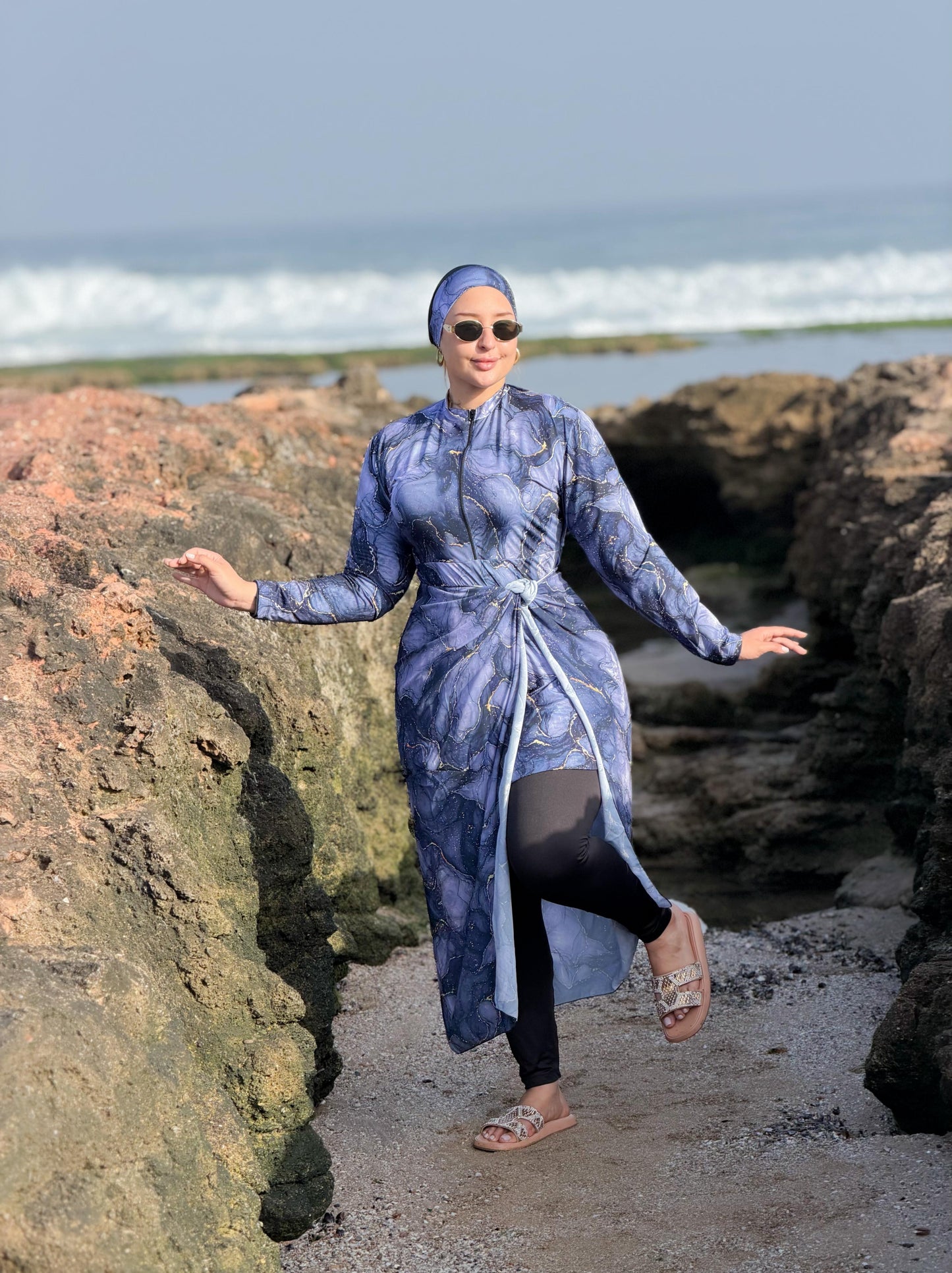 Burkini Midnight Pearl