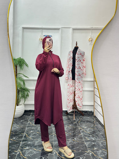 Burkini Noor Élégance – Premium Polyamide