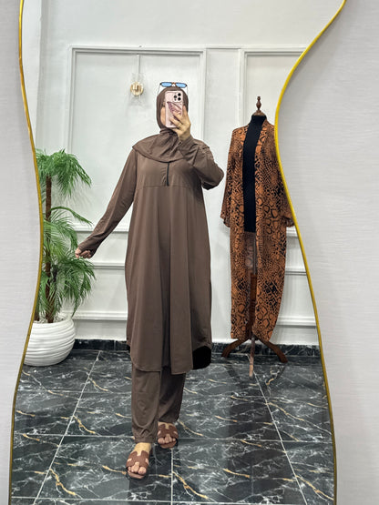 Burkini Noor Élégance – Premium Polyamide