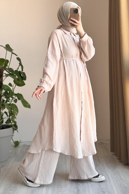 Ensemble Élégance Mousseline Premium
